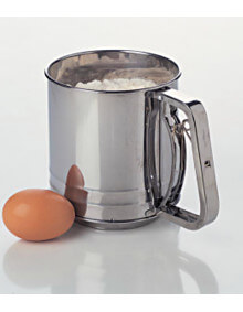 Flour Sifter 5-cup Squeeze Handle Stainless Steel